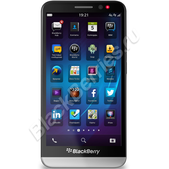 BlackBerry Z30 Black 4G