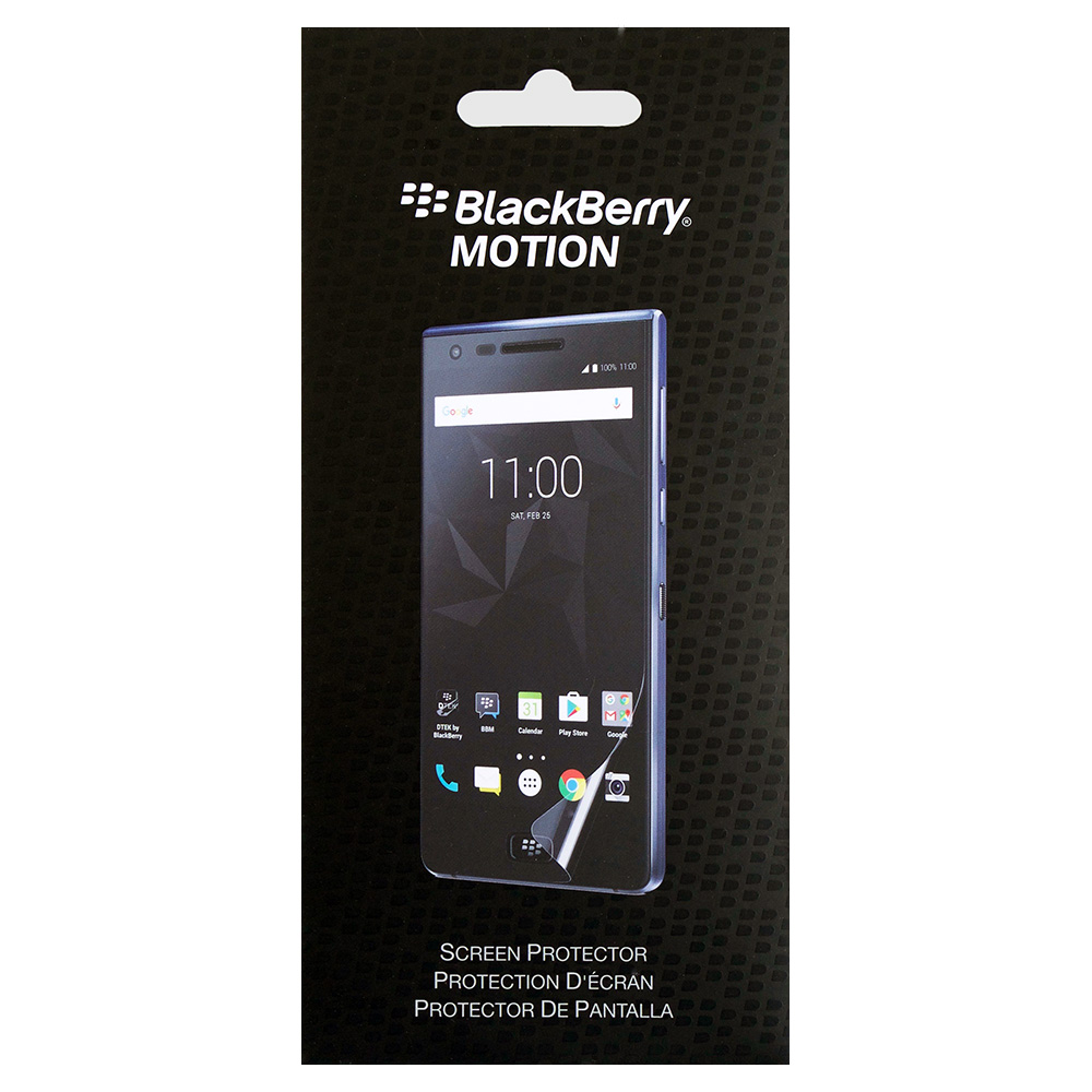 BlackBerry Motion Crystal Clear Screen Protector SPD100