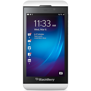 BlackBerry Z10 White 4G LTE [STL100-2]